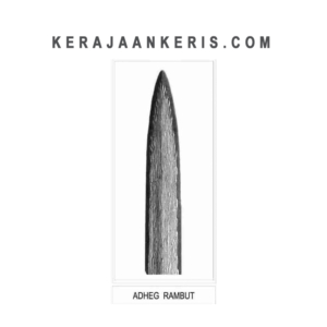 Keris Pamor Adheg Rambut