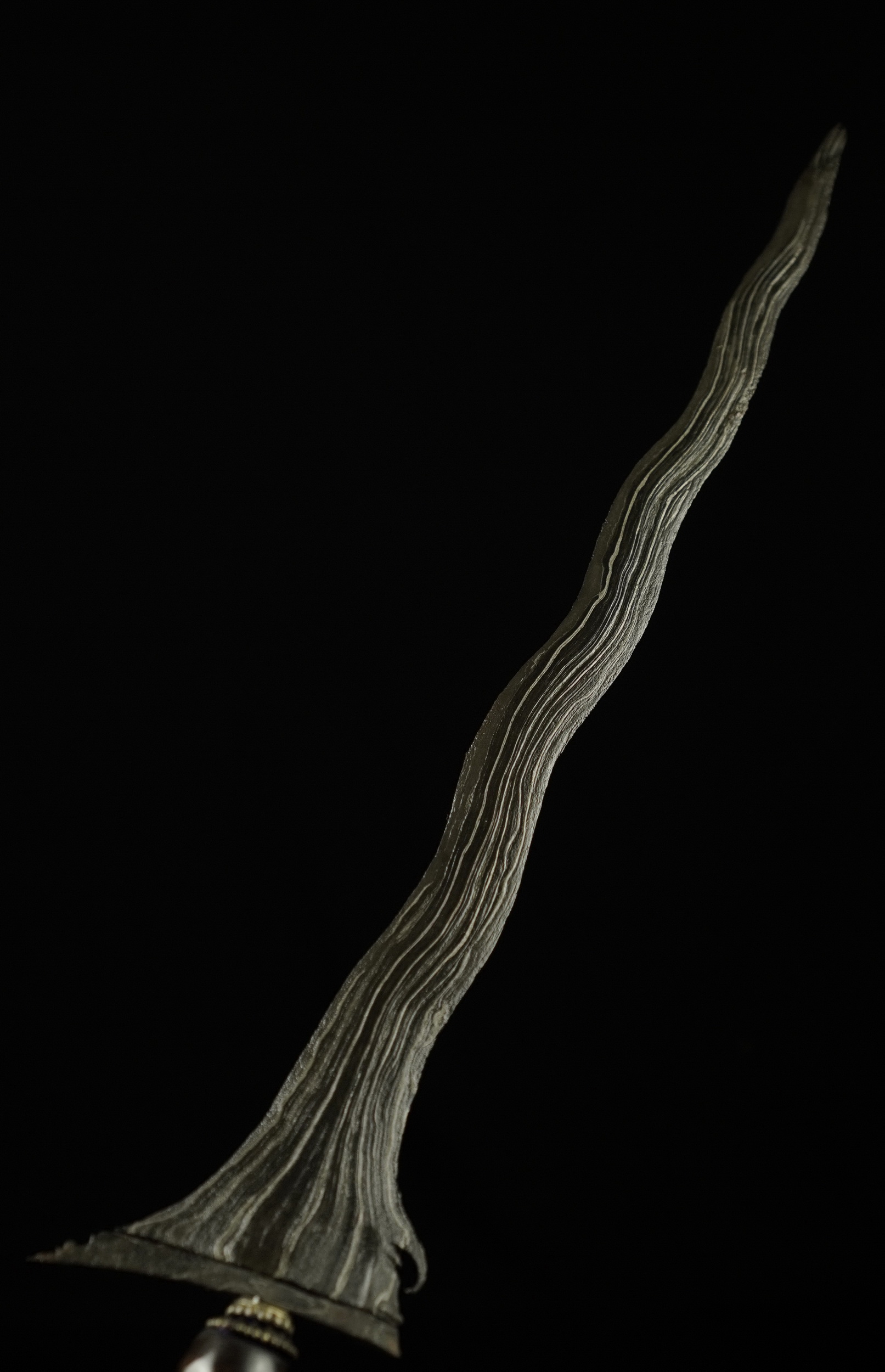 Keris Pamor Banyu Mili