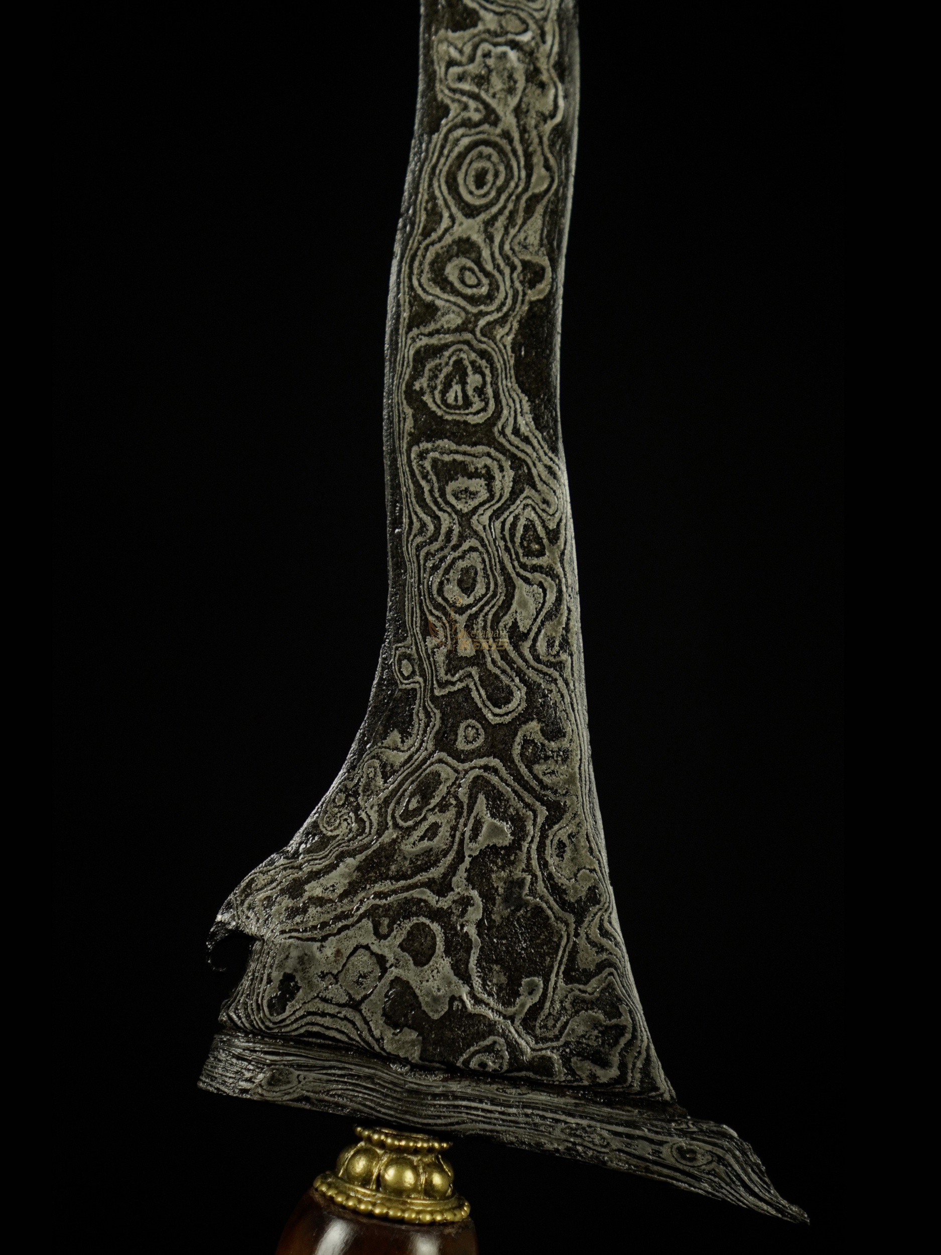 Keris Pamor Uler Lulut Sepuh