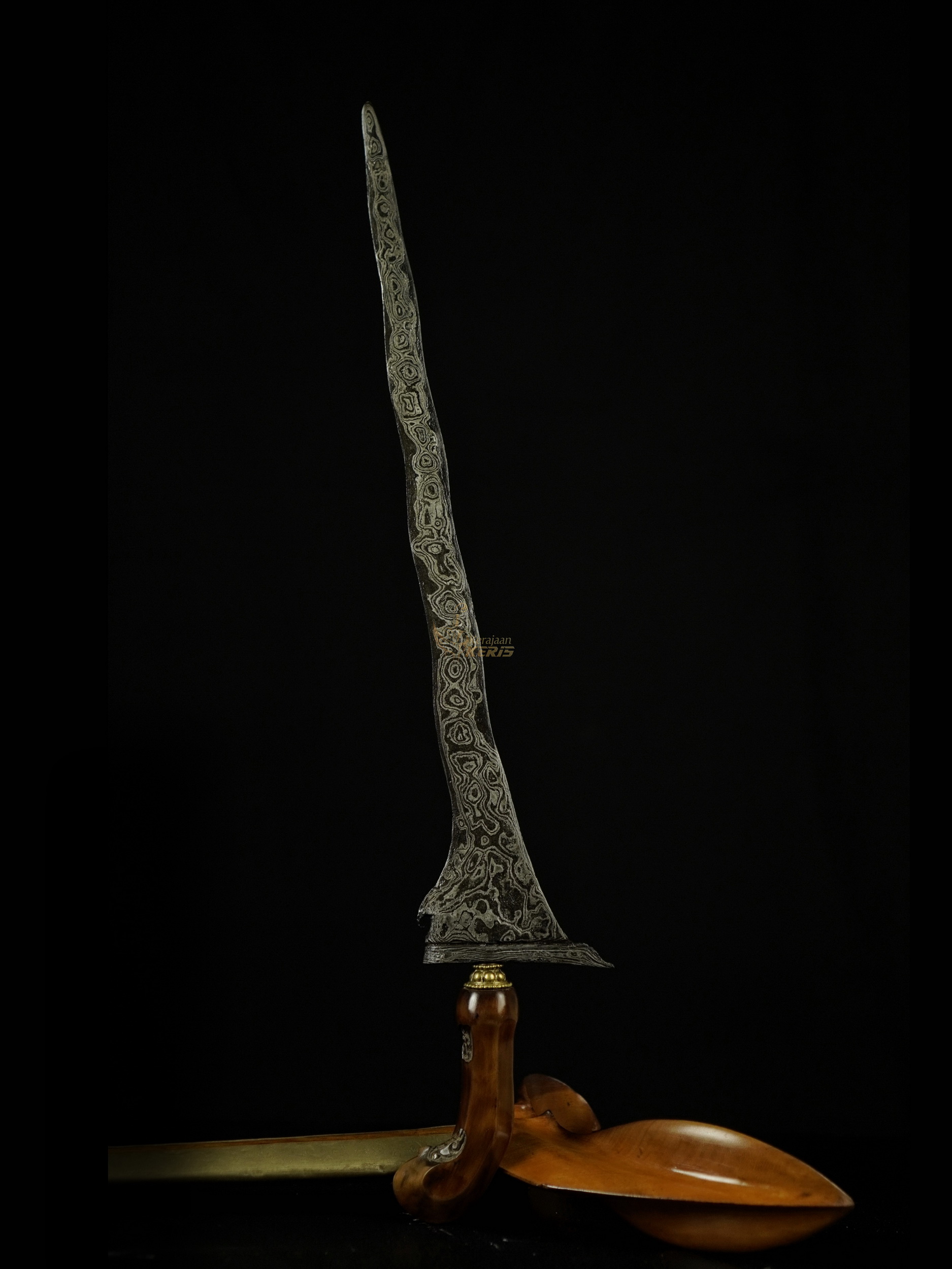 Keris Pamor Uler Lulut Sepuh