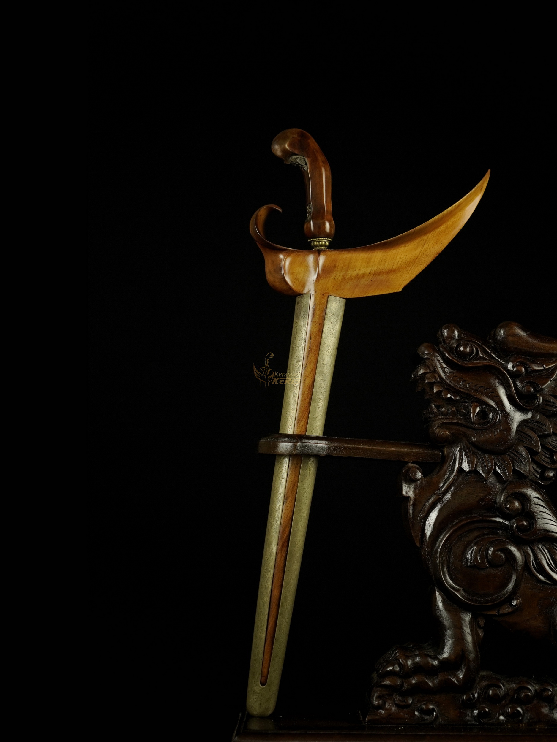 Keris Pamor Uler Lulut Sepuh