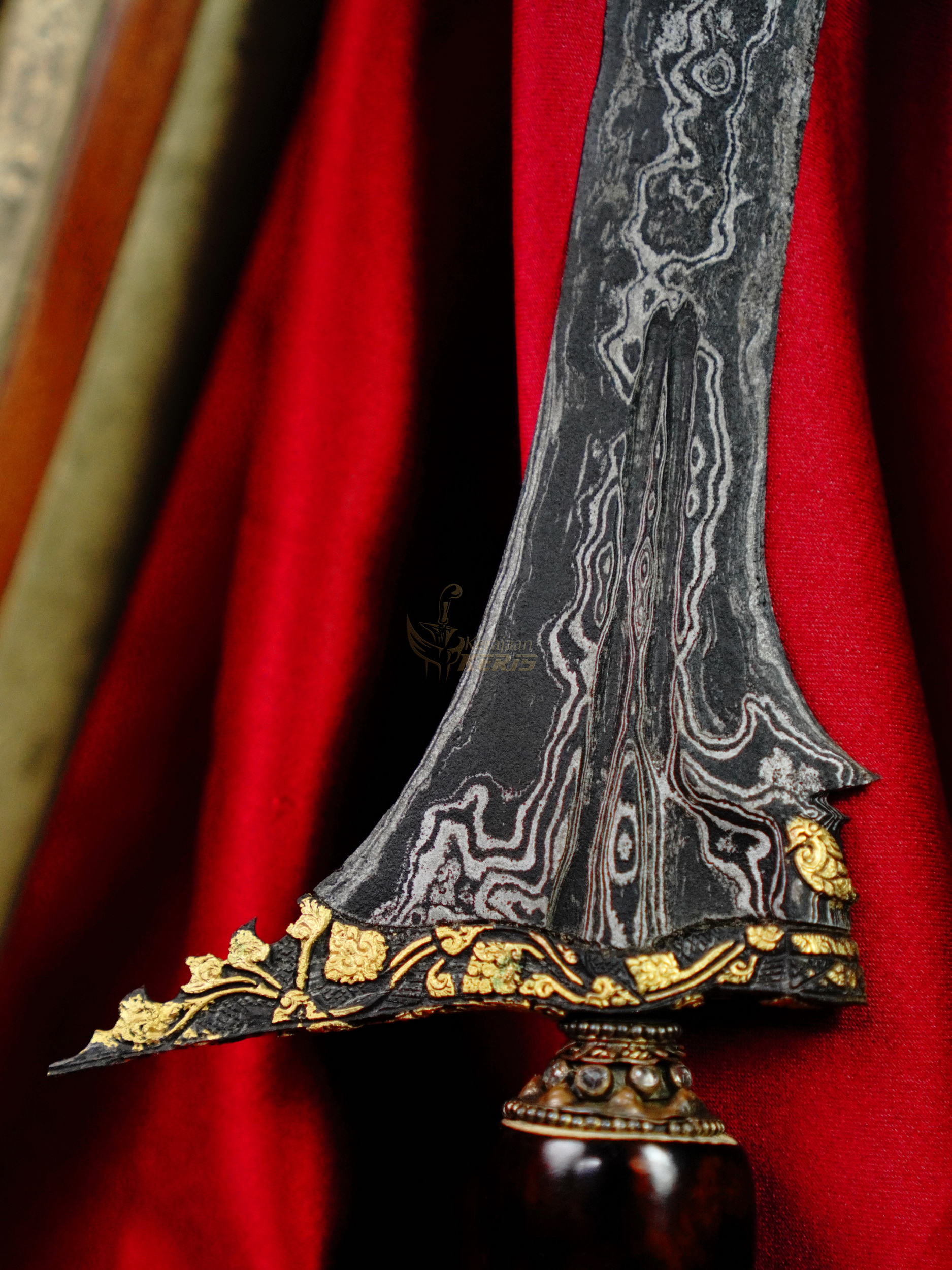 Keris Pasopati Kinatah Emas